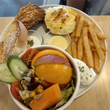 6吋盤早午餐 新市復興店