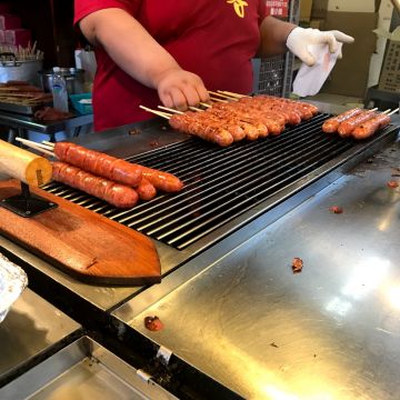 烏來發山豬肉香腸