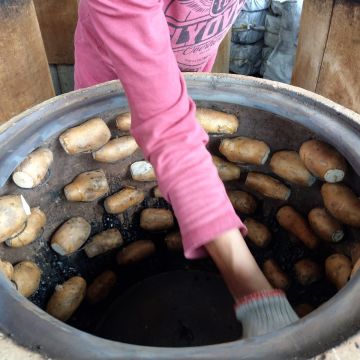 烏山頭交流道甕烤地瓜