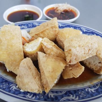 南雅夜市板橋小籠包臭豆腐