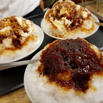 陳Q古早黑砂糖剉冰