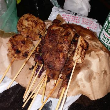 焦糖楓日式無烟撒粉串燒（台北信義店）