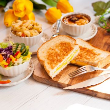 熱樂煎爆漿乳酪熱三明治