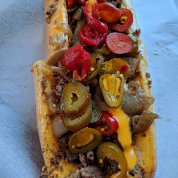 費城起司牛肉堡