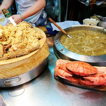 螃蟹焿.油飯