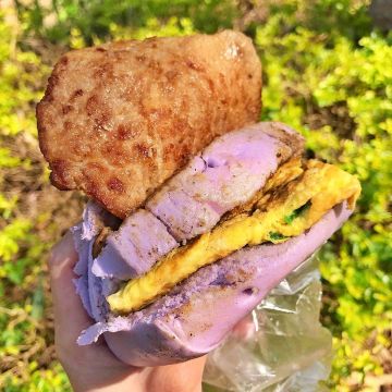 無名饅頭肉排蛋