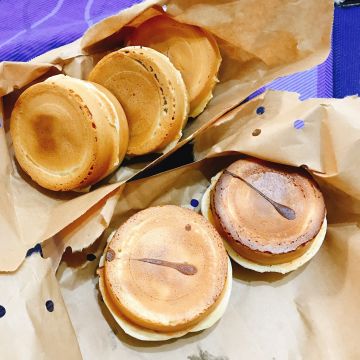 就是爆漿紅豆餅