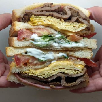 阿姐の店 - 碳烤三明治