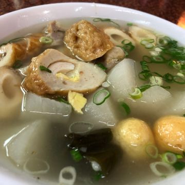 原沙淘公廟前關東煮