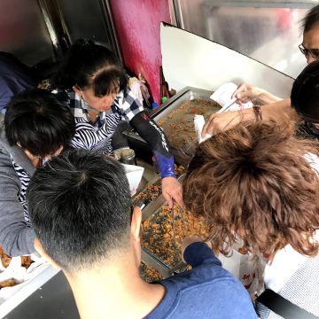 苑裡耕牛園市場雞排