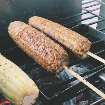 鎮天宮阿婆古早味烤玉米