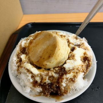 陳Q古早黑砂糖剉冰