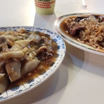 大眾鱔魚麵 炒花枝