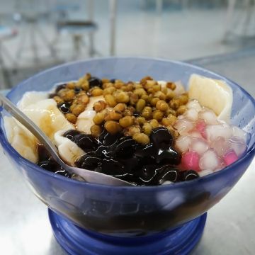 阿旺黑砂糖刨冰‧豆花