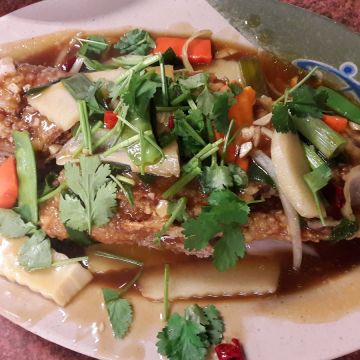 大螃蟹海鮮碳烤