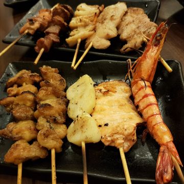 備長炭串料理御三家