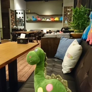 Dino de cafe