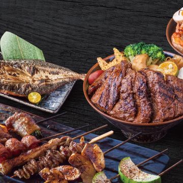 大河屋 燒肉丼、串燒 高雄大魯閣草衙道店