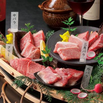 天神黒毛流 焼肉 参星 - ミツボシ