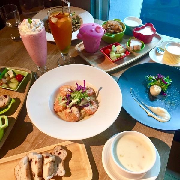  台北。內湖夢幻旋轉木馬親子餐廳MONEY JUMP 餐點也好好食