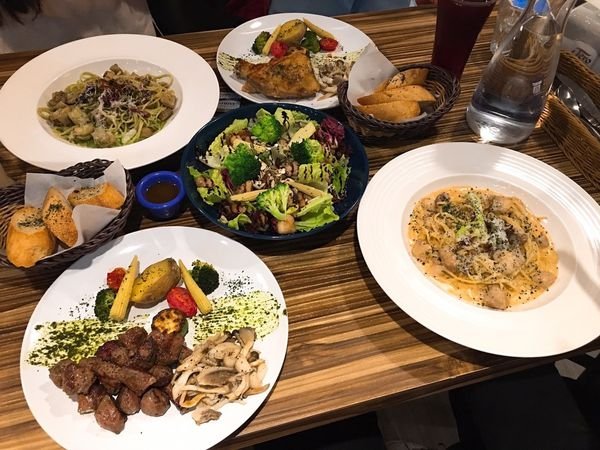 #義式#文化中心食圈#藍慕咖啡餐廳-輕鬆的享受#Rain#高雄