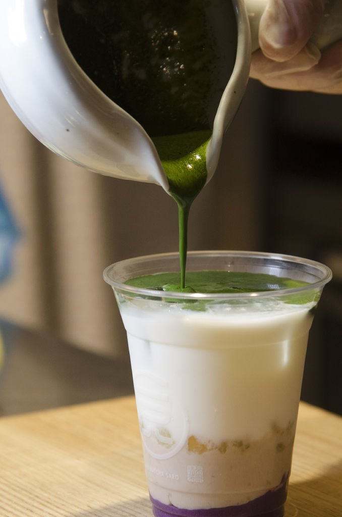  一〇八抹茶茶廊  秋季  當大甲芋頭遇上京都宇治抹茶