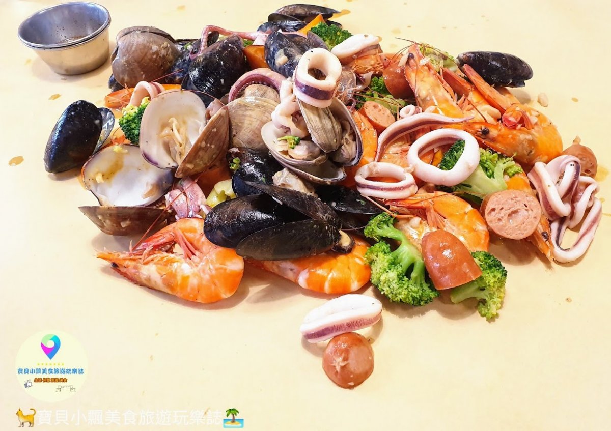 [食]桃園 華泰名品城 盡情享受豪邁大口吃海鮮 手抓爽吃新體驗 Big Pier大碼頭美式手抓海鮮餐廳