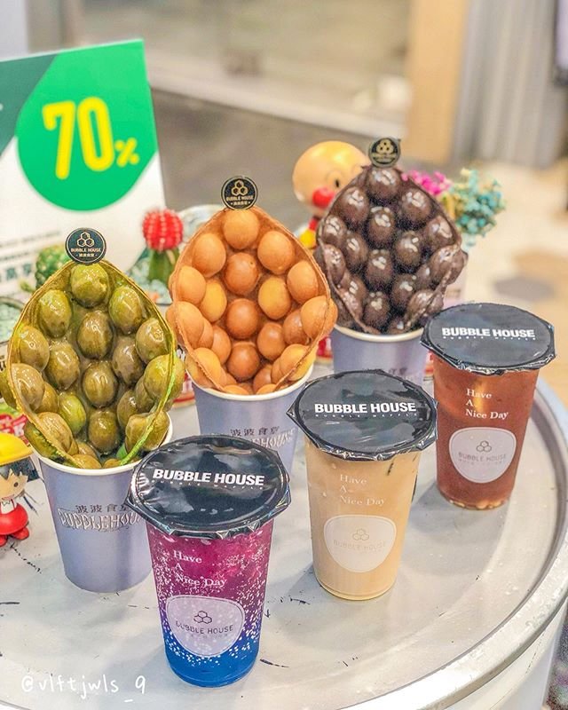 波波食堂Bubble House雞蛋仔專賣店 台中健行店