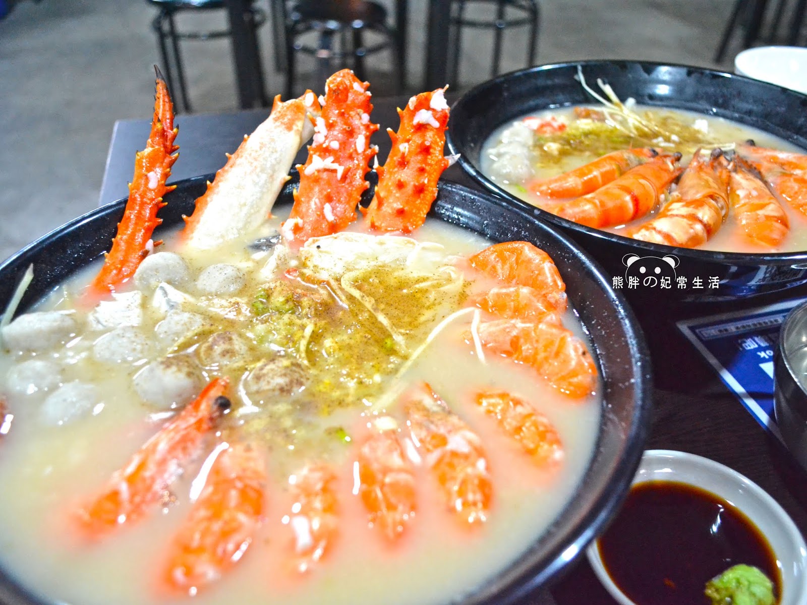 【台中豐原】江湖客棧海鮮粥│深夜超狂霸氣海鮮湯飯│天然湯頭料多味美......