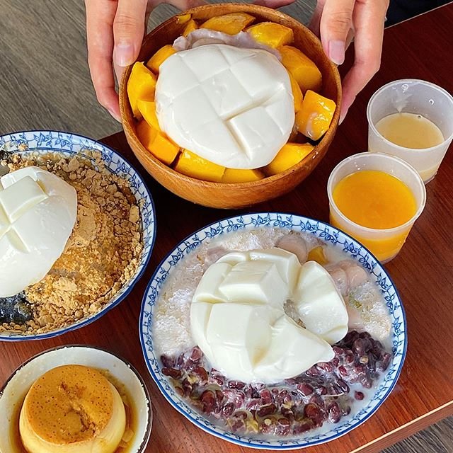 這次來#台南 旅遊踩點冰品新店 東區這間豆腐洋行千萬別錯過！