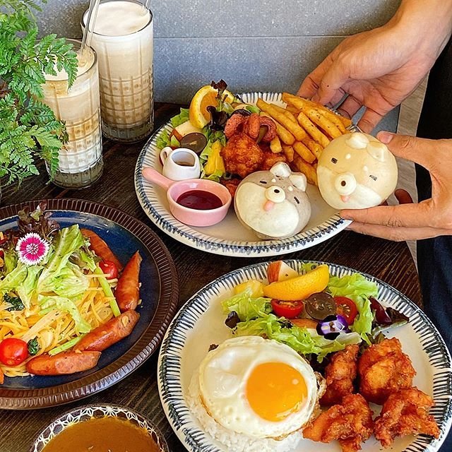 踩點台南療癒早午餐💗 首圖前兩張猶豫很久覺得都很萌！