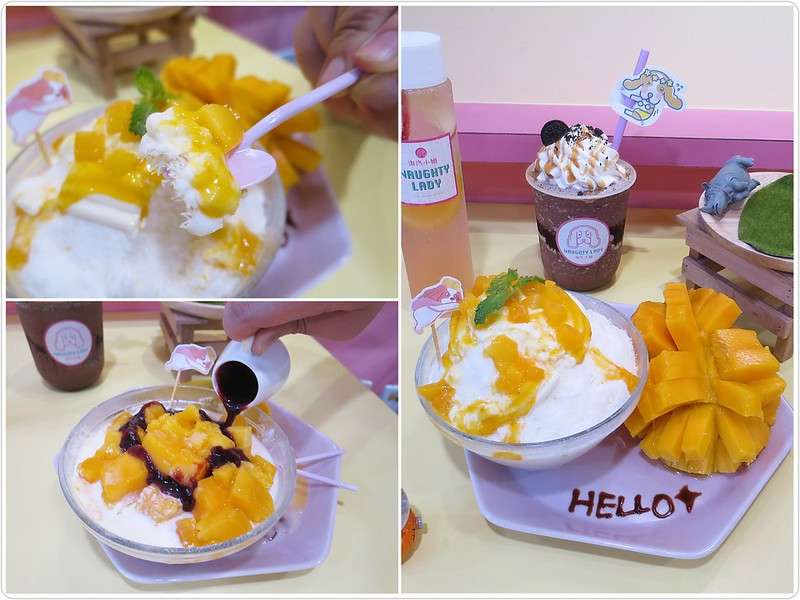  【台北西門町冰品】淘汽小姐Naughty Lady，新上市韓國牛奶雪冰超綿密，極細雪花＆超濃奶霜，不用出國也能吃到～