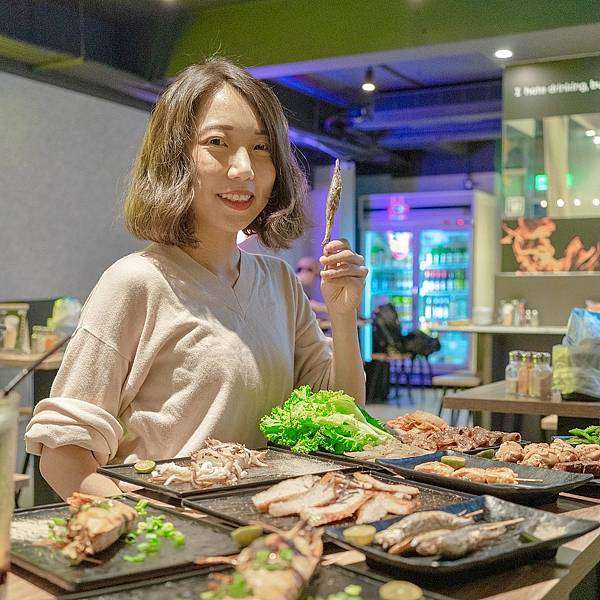 東區再一家可以放肆暢飲、大吃美食的銅板串燒 | 【台北 大安區】串在一起