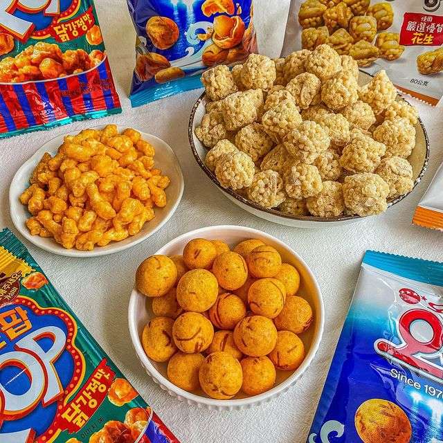 韓國🌱零食﻿ 說到韓國零食絕對不能錯過「好麗友」( ˶˙˙˶)﻿