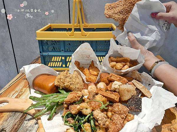 桃園美食》非雞不可鹹酥雞大竹店，亂炸的罪惡炸物分享餐，地瓜香甜鬆軟一吃就上癮！