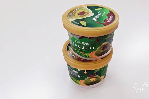 [食記。超商]全家 Family Mart。辻利茶舖 TSUJIRI × 健司 Kenji。流心抹茶冰淇淋